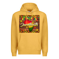 Mustard Juneteenth Premium Hoodie - BarkalooDesign