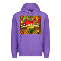 Purple Juneteenth Premium Hoodie - BarkalooDesign