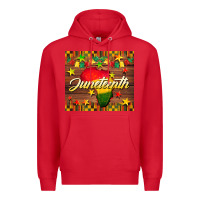 Red Juneteenth Premium Hoodie - BarkalooDesign