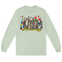Matcha fight for autism awareness Long Sleeve Tee - RacoonDesign