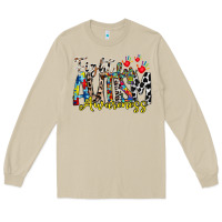 Mushroom fight for autism awareness Long Sleeve Tee - RacoonDesign