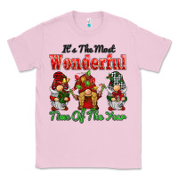Bubblegum Pink it's the most wonderful time of the year Classic Tee - BarkalooDesign