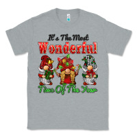 Heather Grey it's the most wonderful time of the year Classic Tee - BarkalooDesign