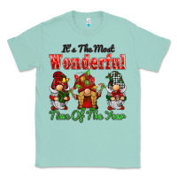 Seafoam it's the most wonderful time of the year Classic Tee - BarkalooDesign