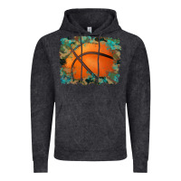Vintage Black sports basketball background Vintage Hoodie - Artiststas