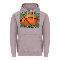 Vintage Zinc sports basketball background Vintage Hoodie - Artiststas