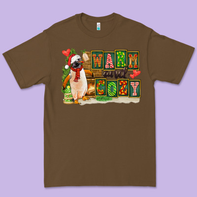 Warm And Cozy Penguin Premium Tee Designed By Fadigitalartstudio