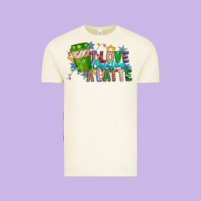 Live Christmas Latte Vintage Tee Designed By Cowhidedigitalart
