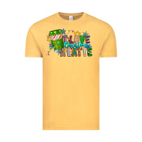 Vintage Mustard LIve Christmas Latte Vintage Tee - CowhideDigitalArt