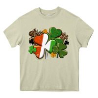 Mossy Irish flag shamrock St. Patricks Day Heavy Core Tee - FaDigitalArtStudio