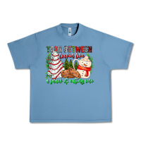 Pebble Blue Torn Between Looking Like A Snack Eating One Urban Heavy Tee - CowhideDigitalArt