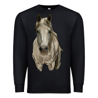 Black horse Premium Sweatshirt - RanaPortraitStore