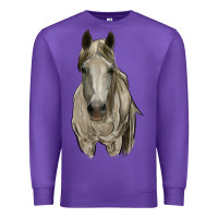 Purple horse Premium Sweatshirt - RanaPortraitStore