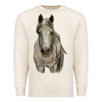 Sandshell horse Premium Sweatshirt - RanaPortraitStore