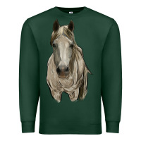 Sports Green horse Premium Sweatshirt - RanaPortraitStore