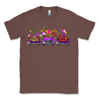 Chestnut Mardi Gras Farm Trucks Classic Tee - FaDigitalArtStudio