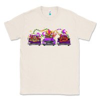 Natural Mardi Gras Farm Trucks Classic Tee - FaDigitalArtStudio
