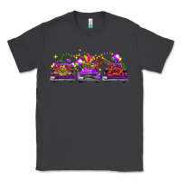 Smoke Mardi Gras Farm Trucks Classic Tee - FaDigitalArtStudio