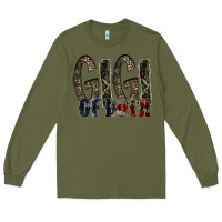 Army Green gigi of both Long Sleeve Tee - RacoonDesign