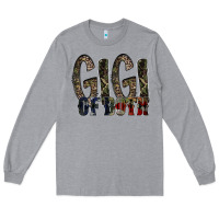 Heather Grey gigi of both Long Sleeve Tee - RacoonDesign