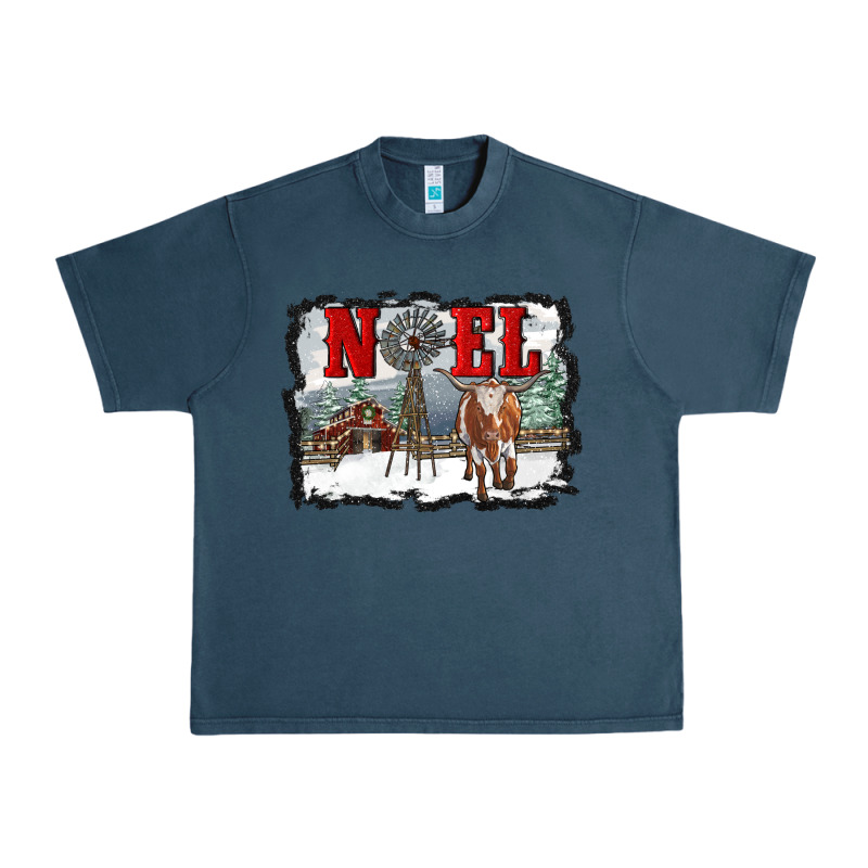 Noel With Windmill And Farm Urban Heavy Tee by RanaPortraitStore | Teevron