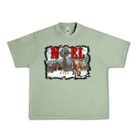 Oil Green noel with windmill and farm Urban Heavy Tee - RanaPortraitStore