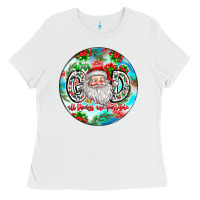 White With god all things are possible Ladies Tee - CowhideDigitalArt