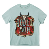 Arona Rodeo mom Mother's Day Heavy Core Tee - FaDigitalArtStudio