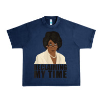 Navy maxine reclaiming my time funny political quote t shirt Urban Heavy Tee - baoMotion
