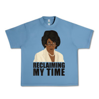 Pebble Blue maxine reclaiming my time funny political quote t shirt Urban Heavy Tee - baoMotion