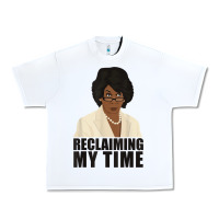 White maxine reclaiming my time funny political quote t shirt Urban Heavy Tee - baoMotion