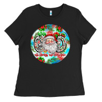 Black With god all things are possible Ladies Tee - CowhideDigitalArt