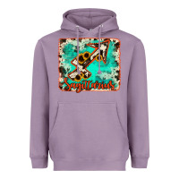 Lavender Sagittarius turquoise cowhide Heavyweight Hoodie - RanaPortraitStore