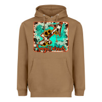 Toasted Coconut Sagittarius turquoise cowhide Heavyweight Hoodie - RanaPortraitStore