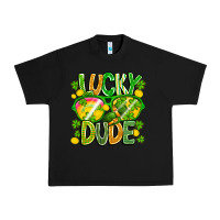 Black Lucky Dude Urban Heavy Tee - CowhideDigitalArt