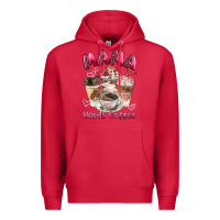 Cardinal mama needs coffee Premium Hoodie - BarkalooDesign