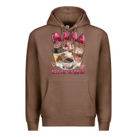 Chestnut mama needs coffee Premium Hoodie - BarkalooDesign