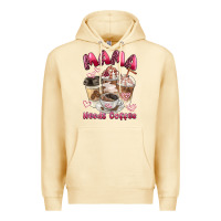 Pina Colada mama needs coffee Premium Hoodie - BarkalooDesign