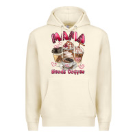 Sandshell mama needs coffee Premium Hoodie - BarkalooDesign