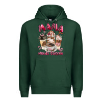 Sports Green mama needs coffee Premium Hoodie - BarkalooDesign