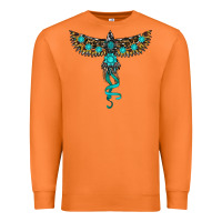 Carrot turquoise thunderbird Premium Sweatshirt - RanaPortraitStore