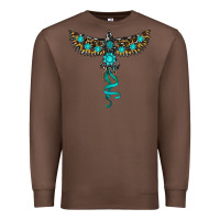 Chestnut turquoise thunderbird Premium Sweatshirt - RanaPortraitStore