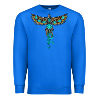 True Royal turquoise thunderbird Premium Sweatshirt - RanaPortraitStore