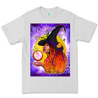 Dove Grey witch with crystal ball air freshener Premium Tee - BundleAndBundleShop