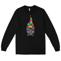 Black gnome autism Long Sleeve Tee - RacoonDesign