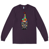 Plum gnome autism Long Sleeve Tee - RacoonDesign
