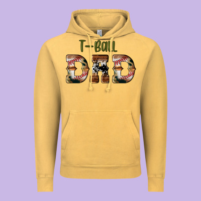 Sport T Ball Dad Vintage Hoodie Designed By Artiststas