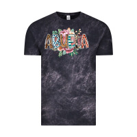 Cloud Black abuela flowers Vintage Tee - RacoonDesign