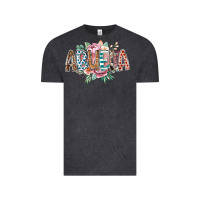 Vintage Black abuela flowers Vintage Tee - RacoonDesign