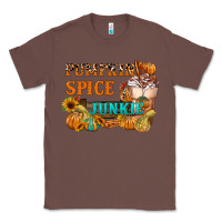 Chestnut Pumpkin Spice Junkie Classic Tee - FaDigitalArtStudio